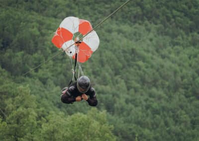 veulo-record-mundial-velocidad-tirolina-ordesa-pirineos-189 Km/h